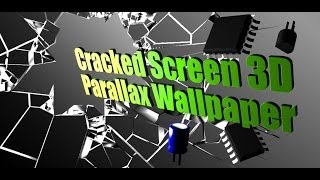 3D Parallax Cracked Screen Live Wallpaper for Android [upl. by Ly]