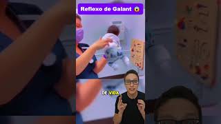 Reflexo de Galant😱👶 medicina medico pediatria enfermagem enfermeira pediatriaonline pediatra [upl. by Irmgard]