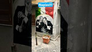 The streets of Naples are a must see 👀 love football napoli italy travelvlog naples travel [upl. by Morocco]