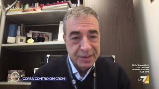 Omicron il prof Ciccozzi quotLaumento dei contagi probabilmente dovuto a questa variante ma [upl. by Tobi]