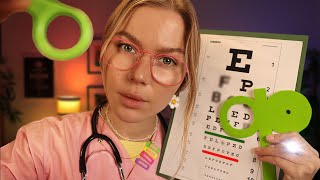 ASMR Most Detailed Eye Exam RP  Personal Attention [upl. by Lirba]