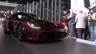 2013 SRT Viper First Live Exhaust Note [upl. by Ynehteb]