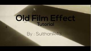 Old Film Effect  After Effects Tutorial  01 [upl. by Keisling114]