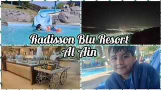 Mustafas Birthday at Radisson Blu Hotel and Resort Al Ain  Jabel Hafeet Visit  Full detailed vlog [upl. by Rustice]