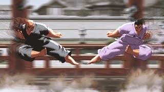 Doppo Orochi vs Katsumi Orochi Baki the Grappler Anime MUGEN [upl. by Mas]