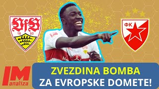 Silas Mvumpa Katompa VISOKO krilo za Zvezdinu Ligu Šampiona crvenazvezda delijesever [upl. by Soilisav]