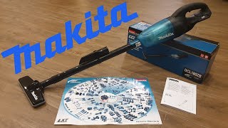 Makita DCL180ZB akkumulátoros porszívó 18V LXT Liion [upl. by Trueman]