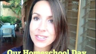 A Day in Our Life Homeschool Edition [upl. by Bilbe]