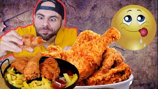 ASMAR MUKBANG موکبانگ غذای ایرانی 🍗مرغ سوخاری [upl. by Hardy]