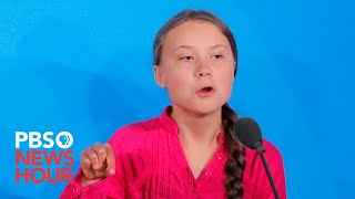 WATCH Greta Thunbergs full speech to world leaders at UN Climate Action Summit [upl. by Analat225]