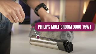 Trymer do włosów Philips Multigroom 9000 – test Spider’s Web [upl. by Shiller35]