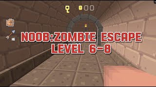 NOOB ZOMBIE PRISON ESCAPE LEVEL 68 [upl. by Llehsor]