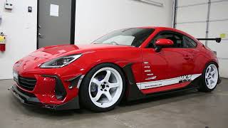 2022 BRZ JDM Spec build at HKS USA for SEMA2021 [upl. by Kilah]