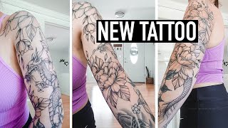 FULL SLEEVE TATTOO  Vlog [upl. by Inej994]