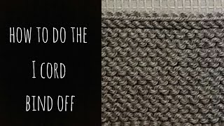 The ICord Bind Off [upl. by Lough]