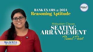 R A  SEATING ARRANGEMENT  Final Part  malayalam class Bank exam malayalam  POINT ACADEMY [upl. by Ainit]