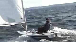 Laser Downwind Sailing [upl. by Gadmon]