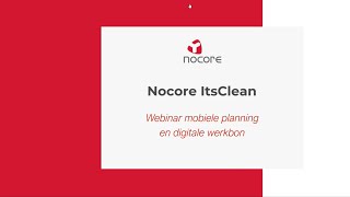 Webinar mobiele planning amp digitale werkbon ItsClean [upl. by Saoj]