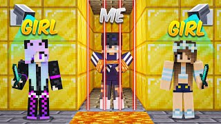 I Got TRAPPED in the GIRLS ONLY Server in Minecraft [upl. by Emad]