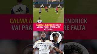 RUDIGER X ENDRICK  Via Real Madrid Play shorts [upl. by Carie]