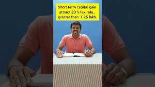 Revised Tax rate of capital gains Budget 202425  Investment  Prof Karthikeyan Subramanian [upl. by Osmo]