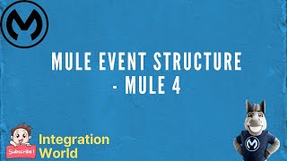 Mule 4 Event [upl. by Ainalem487]