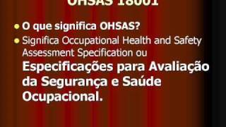 OHSAS18001 [upl. by Ahcsap]