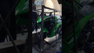 KAWASAKI NINJA 500  WALKAROUND AND UNBOXING [upl. by Kciredec674]