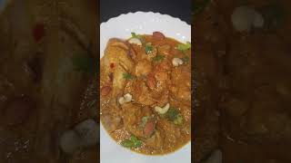 Day 3 self cookingChicken Badami qorma [upl. by Flosi]