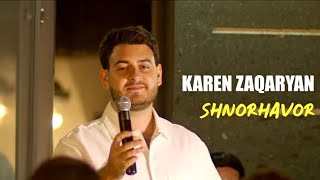 Karen Zaqaryan  SHNORHAVOR [upl. by Nancee]