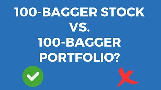 100Bagger Stock vs 100Bagger Portfolio [upl. by Anirb34]