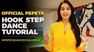 Nora Fatehi  Official Pepeta Hook Step Dance Tutorial [upl. by Ley]