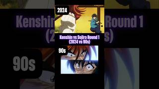 Kenshin vs Sojiro Remake vs 90s animeedit shorts rurounikenshin samuraix 90sanimeedits [upl. by Elokcin]