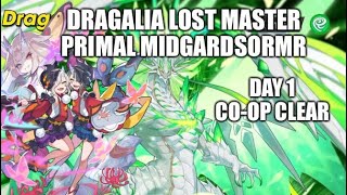 Dragalia Lost Primal Midgardsormr Day 1 Coop Clear [upl. by Wind686]