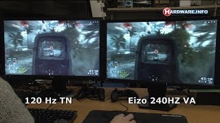 Eizo Foris FG2421 240Hz monitor review  HardwareInfo TV Dutch [upl. by Marsha499]