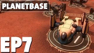 Lets Play Planetbase Episode 7  Colonists  Base Building Management Game [upl. by Fredi]