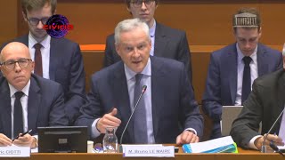 Bruno Le Maire sénerve et se fait calmer en audition [upl. by Haral]