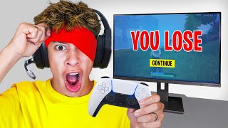 I Played Fortnite BLINDFOLDED [upl. by Guod352]