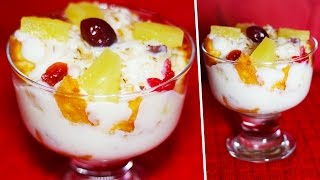 Pina Colada Trifle  Easy amp Delicious Dessert Recipe  Kanaks Kitchen [upl. by Idnyc]