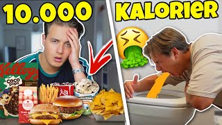 Kan vi spise 20000 Kalorier  10000 kalorie Challenge [upl. by Yremogtnom10]