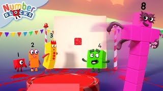 April Fools Jokes 🤪  Numberblocks Funniest Moments  Learn to count [upl. by Constant]