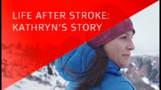 Life after stroke Kathryn´s story [upl. by Airda367]