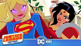 Justice League Action en Español  La Diosa Debe Estar Loca  Webisodio 20 [upl. by Shelburne]