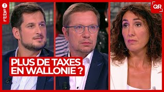 Plus de taxes pour compenser les économies à faire en Wallonie   QR Le Débat [upl. by Eissirc]