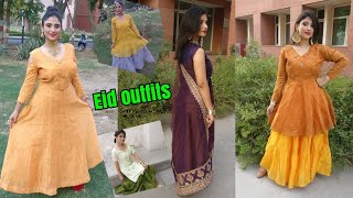 FIVE OUTFITS FOR EID UNDER 12002500 RS  EIDMUBARKA SERIES  SHYSTYLES [upl. by Emlynne]