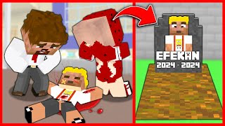 ARDANIN BEBEĞİ EFEKAN ÖLDÜ 😱  Minecraft ZENGİN FAKİR HAYATI [upl. by Elva520]