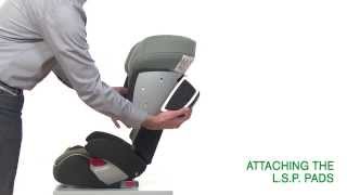 Child Car Seats CYBEX Solution X2fix and Solution X2 video [upl. by Oiratno378]