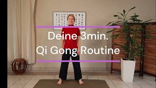 quotSchwingendes Beckenquot Deine 3min Qi Gong Routine entspannter Rücken bewegliche Hüfte tiefe Kraft [upl. by Theodore]