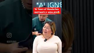 16 Years of Headaches INSTANTLY HEALED😱😱shorts backpain neckpain reactions [upl. by Nitnelav]