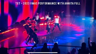 TXT  2023 VMAS PERFORMANCE WITH ANITTA FULL 9122023 [upl. by Nurat]